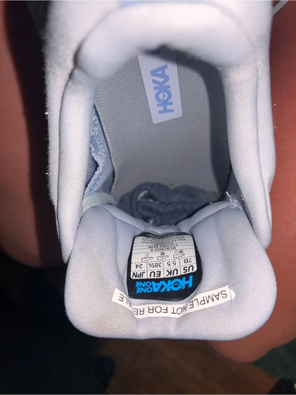Hoka Women's Lavender Athletic Running Shoes - Picture 8 of 9